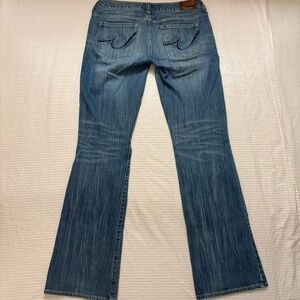 00s low rise jeans distressed with cute pockets